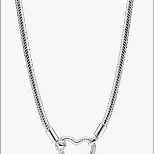 Pandora Twisted Silver Necklace